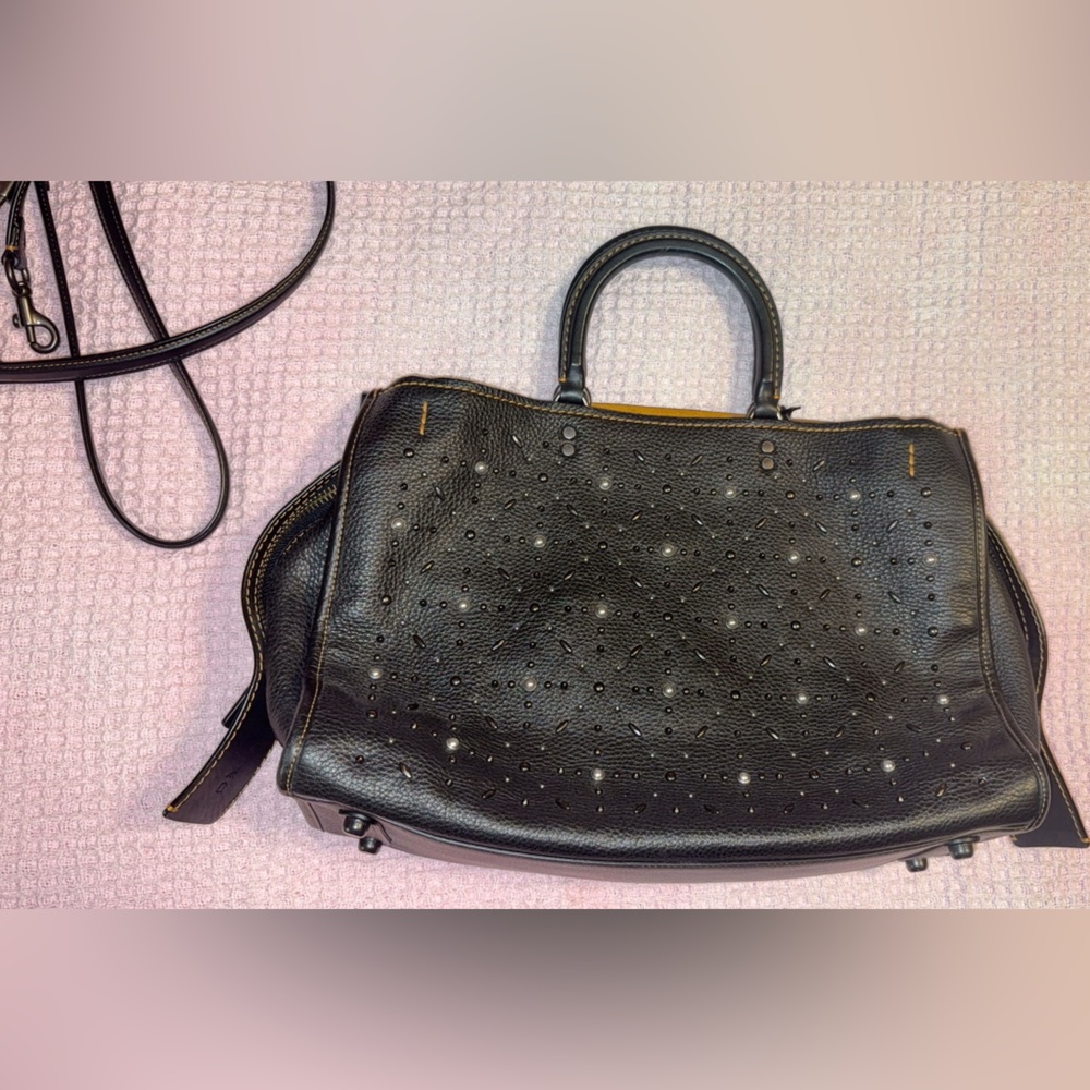 Coach Rogue 39 Studded Bag